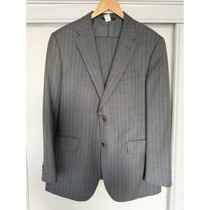 Coppley 2 Piece Suit Pinstripe Loro Piana Fabric 42W 36R Wool Gordon's Limited